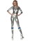 Women&#x27;s Silver Astronaut Jumpsuit Costume